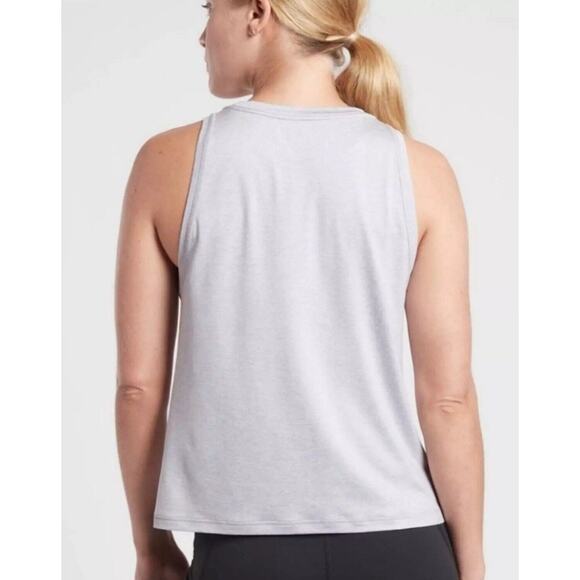 Athleta With Ease Muscle Tank & Uptempo Tank **LOT OF 2** Green & Gray 3X Active - Picture 4 of 11